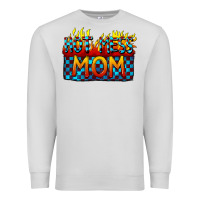 Dove Grey Hot mess mom Mother's Day Premium Sweatshirt - FaDigitalArtStudio