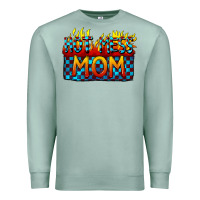 Seafoam Hot mess mom Mother's Day Premium Sweatshirt - FaDigitalArtStudio