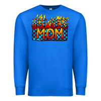 True Royal Hot mess mom Mother's Day Premium Sweatshirt - FaDigitalArtStudio