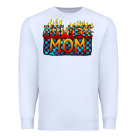 White Hot mess mom Mother's Day Premium Sweatshirt - FaDigitalArtStudio