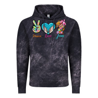 Cloud Black Peace Love Easter Jesus Vintage Hoodie - BundleAndBundleShop