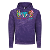 Cloud Purple Peace Love Easter Jesus Vintage Hoodie - BundleAndBundleShop