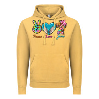 Vintage Mustard Peace Love Easter Jesus Vintage Hoodie - BundleAndBundleShop