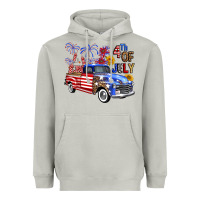 Moon Dust Western Truck Fourth Of July America Heavyweight Hoodie - FaDigitalArtStudio