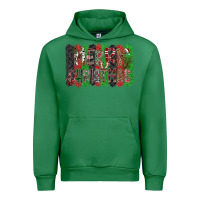 Emerald Merry Christmas Urban Hoodie - CowhideDigitalArt