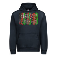 Navy Merry Christmas Urban Hoodie - CowhideDigitalArt