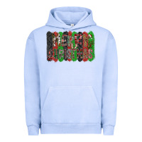 Pigment Grape Ice Merry Christmas Urban Hoodie - CowhideDigitalArt