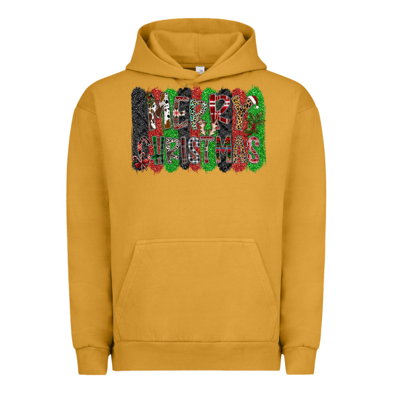 Merry Christmas Urban Hoodie by CowhideDigitalArt | Teevron
