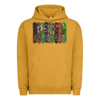Pigment Peanut Butter Merry Christmas Urban Hoodie - CowhideDigitalArt