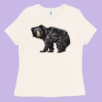 Sloth Bear Ladies Tee Designed By Lillyallendesigns