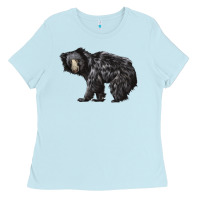 Baby Blue Sloth Bear Ladies Tee - LillyAllenDesigns