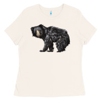 Bone Sloth Bear Ladies Tee - LillyAllenDesigns