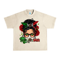 Sandshell mexicana woman messy bun Urban Heavy Tee - LillyAllenDesigns