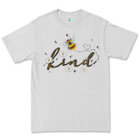 Dove Grey bee kind Premium Tee - MaliasSmallBusiness
