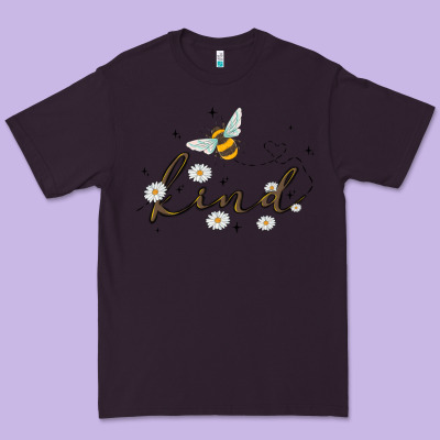 Bee Kind Premium Tee Designed By Maliassmallbusiness