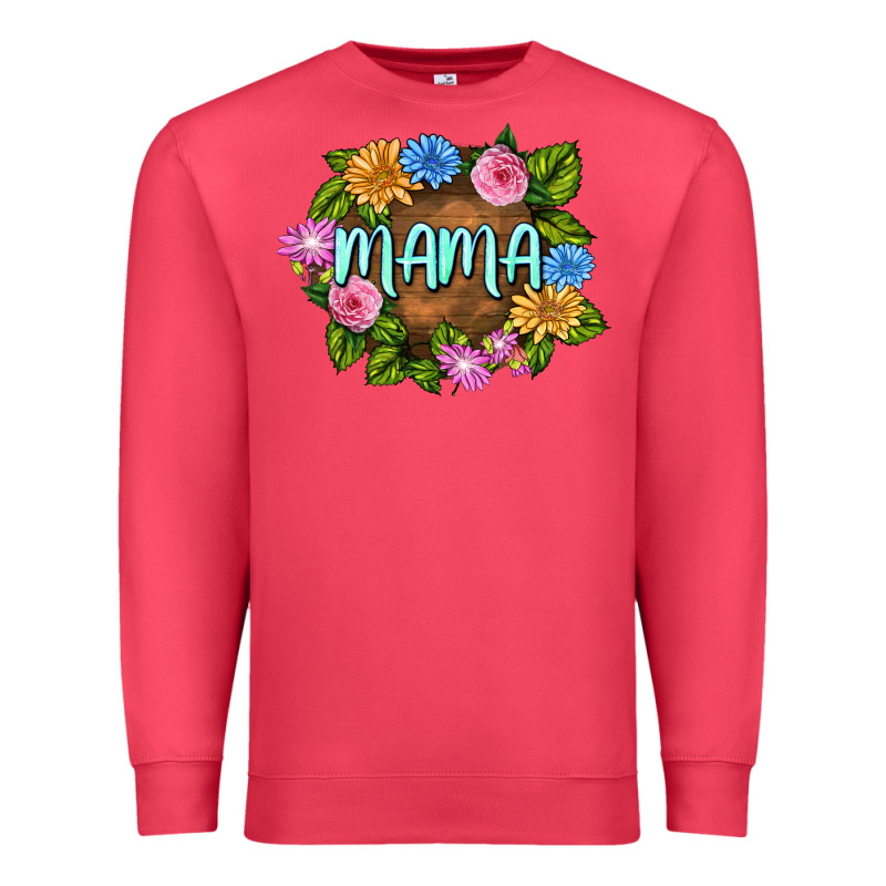 Mama Mother's Day Premium Sweatshirt by FaDigitalArtStudio | Teevron