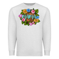 Oatmeal Heather Mama Mother's Day Premium Sweatshirt - FaDigitalArtStudio
