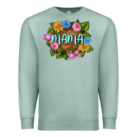Seafoam Mama Mother's Day Premium Sweatshirt - FaDigitalArtStudio