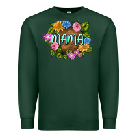 Sports Green Mama Mother's Day Premium Sweatshirt - FaDigitalArtStudio
