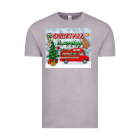Vintage Zinc christmas is coming tumbler Vintage Tee - BundleAndBundleShop