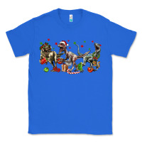 True Royal Three Christmas Dinosaurs Classic Tee - LillyAllenDesigns