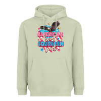 Matcha American heart southern soul 4th of july Heavyweight Hoodie - FaDigitalArtStudio