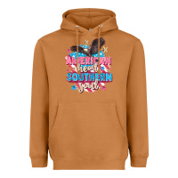 Meerkat American heart southern soul 4th of july Heavyweight Hoodie - FaDigitalArtStudio