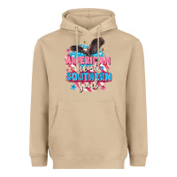 Mushroom American heart southern soul 4th of july Heavyweight Hoodie - FaDigitalArtStudio