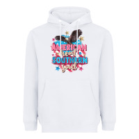White American heart southern soul 4th of july Heavyweight Hoodie - FaDigitalArtStudio