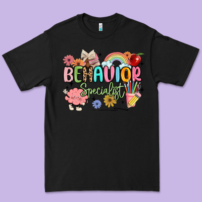 Behavior Specialist Premium Tee Designed By Maliassmallbusiness