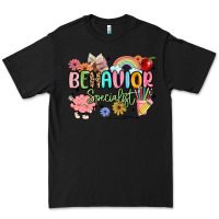 Black behavior specialist Premium Tee - MaliasSmallBusiness