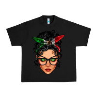 Black mexican latina girl messy bun Urban Heavy Tee - LillyAllenDesigns
