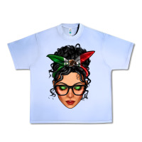 Grape Ice mexican latina girl messy bun Urban Heavy Tee - LillyAllenDesigns