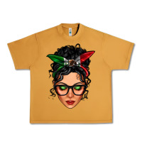 Peanut Butter mexican latina girl messy bun Urban Heavy Tee - LillyAllenDesigns
