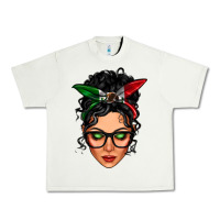 Pistachio mexican latina girl messy bun Urban Heavy Tee - LillyAllenDesigns