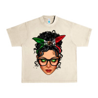 Sandshell mexican latina girl messy bun Urban Heavy Tee - LillyAllenDesigns