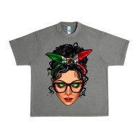 Tornado mexican latina girl messy bun Urban Heavy Tee - LillyAllenDesigns