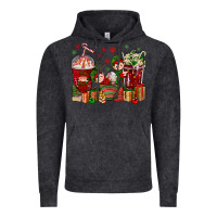 Vintage Black Elf Coffee Cups Christmas Vintage Hoodie - BundleAndBundleShop