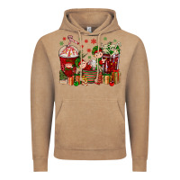 Vintage Coffee Elf Coffee Cups Christmas Vintage Hoodie - BundleAndBundleShop
