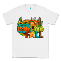 White hello fall Classic Tee - JahusDesignShop