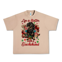 Burro Christmas life is better with a dachshund Urban Heavy Tee - JahusDesignShop