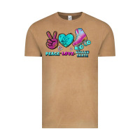 Vintage Camel peace love roller skate Vintage Tee - BundleAndBundleShop