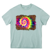 Arona tie die background Heavy Core Tee - BarkalooDesign