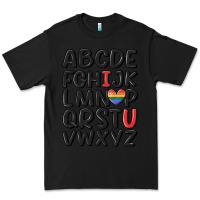 Black pride alphabet Premium Tee - MaliasSmallBusiness