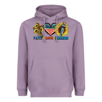 Lavender Fatih love freedom Heavyweight Hoodie - FaDigitalArtStudio