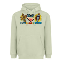 Matcha Fatih love freedom Heavyweight Hoodie - FaDigitalArtStudio