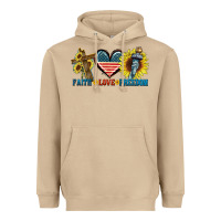 Fatih Love Freedom Heavyweight Hoodie | Teevron