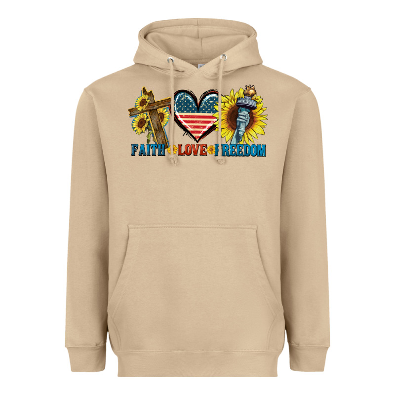 Fatih Love Freedom Heavyweight Hoodie by FaDigitalArtStudio | Teevron