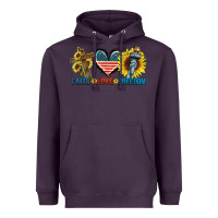 Plum Fatih love freedom Heavyweight Hoodie - FaDigitalArtStudio
