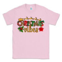 Bubblegum Pink christmas vibes Classic Tee - BundleAndBundleShop